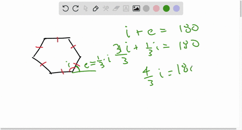 the-exterior-angle-of-a-regular-polygon-is-one-third-of-its-interior-anglehow-many-sides-does-the-polygon-has-97062
