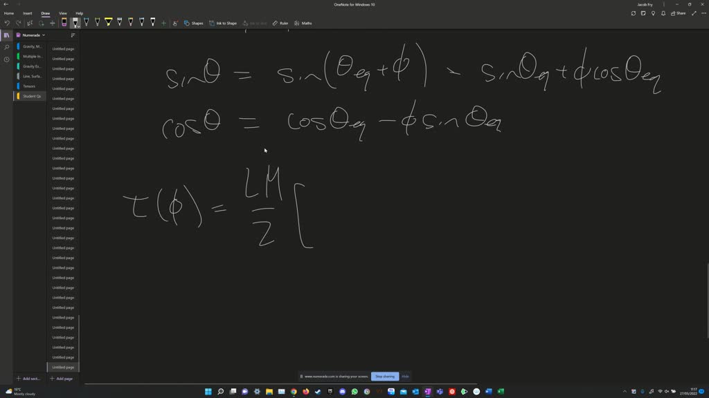 SOLVED: Pivoted rod on car A uniform thin rod of length L and mass M is ...