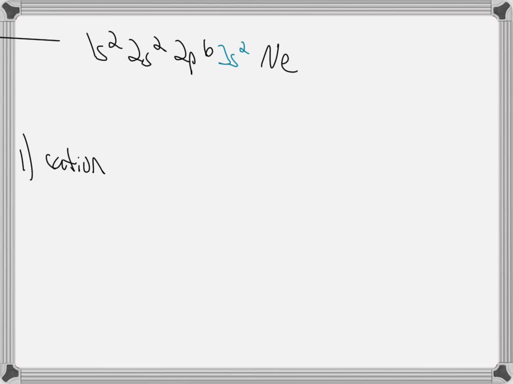 SOLVED A monatomic ion with a charge of +2 has an electronic