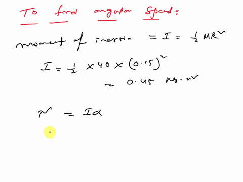 the-wheel-is-pulled-by-the-100-n-force-applied-to-the-cord-wrapped-around-its-outer-rim-and-rolls-up-the-incline-on-its-hubs-if-the-wheel-starts-from-rest-compute-the-velocity-v-of-o-and-the-73381