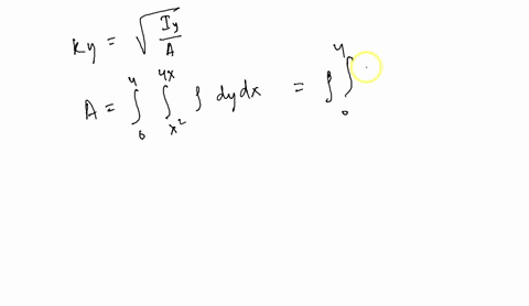 find-the-radius-of-gyration-with-respect-to-its-axis-of-the-solid-generated-by-revolving-the-region-bounded-by-y4x-and-yx2-about-the-y-axis-if-p-is-the-density-than-the-radius-of-gyration-87917