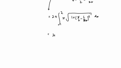 2-find-the-surface-area-of-the-curve-yfracx24-frac12-ln-x-1-leq-x-leq-2-when-the-curve-is-rotated-about-the-y-axis