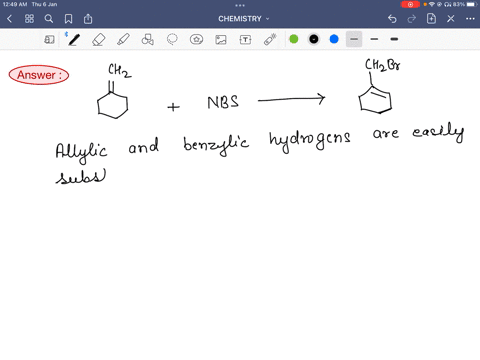the-major-product-of-the-reaction-of-methylenecyclohexane-with-n-bromosuccinimide-is-1-bromomethyl-2-77486