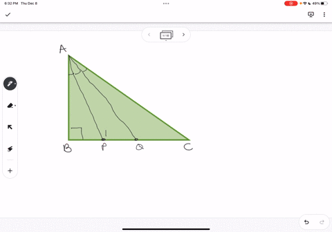 in-triangle-abc-angle-b-is-a-right-angle-points-p-and-q-are-on-side-bc-with-p-between-b-and-q-so-that-segments-ap-and-aq-trisect-angle-bac-the-measure-of-the-angle-apc-is-114-degrees-what-is-the-numbe