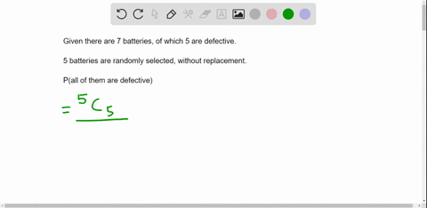 flashlight-has-batteries_-5-of-which-are-defective-if-5-are-selected-at-random-without-replacement-find-the-probability-that-all-of-them-are-defective-enter-your-answer-as-a-fraction-or-a-de-10725