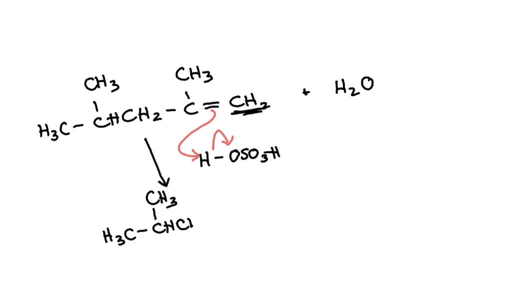 SOLVED: What alcohol is formed when the alkene below is treated with ...