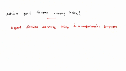 what-is-a-good-disater-recovery-policy-05587