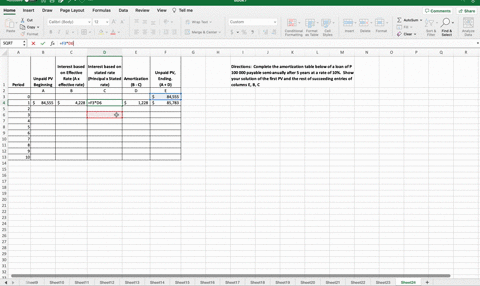 activity-43-amortization-scheduledirection-complete-the-amortization-table-below-of-a-loan-of-p-100-000-payablesemi-annually-after-5-years-at-a-rate-of-10-show-your-solution-of-the-first-pv-25509