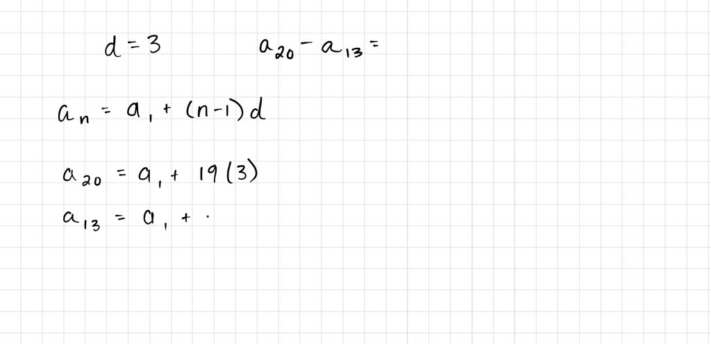 Solved If The Common Difference Of An Ap Is 5 Then What Is A18 A13 1782