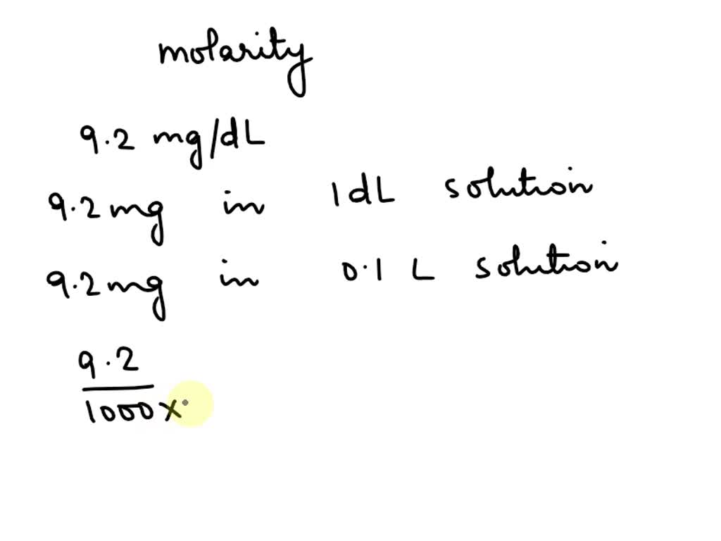 SOLVED Suppose the patient in the adjacent ER bed had a calcium level