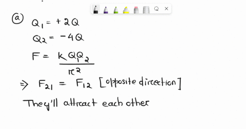 two-charged-particles-are-placed-near-each-other-one-has-charge-of-2q-ad-the-other-has-charge-of-4q-which-ofthe-following-statements-is-true-they-will-repel-each-other-each-experiencing-the-01339