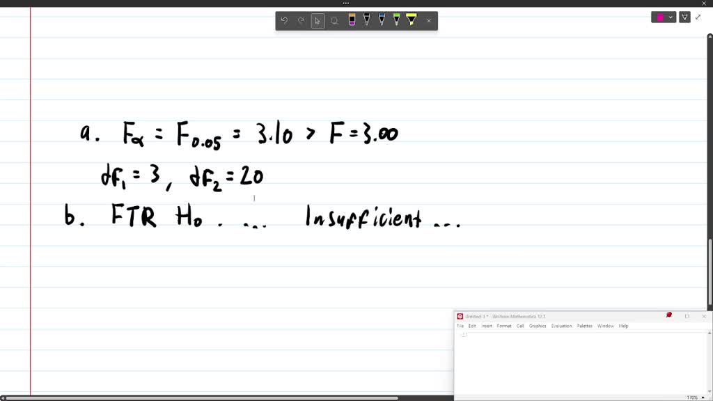 SOLVED: The ANOVA summary table for an experiment with four groups ...