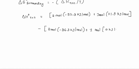 1-consider-the-reaction-2hbrg-cl2g2hclg-br2g-using-standard-thermodynamic-data-at-298k-calculate-the-entropy-change-for-the-surroundings-when-237-moles-of-hbrg-react-at-standard-conditions-s-21105