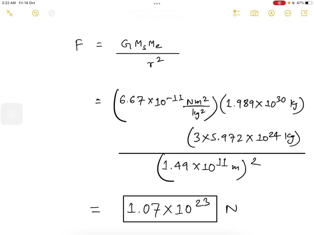 solved-what-would-the-sun-s-gravitational-force-on-the-earth-be-if-the