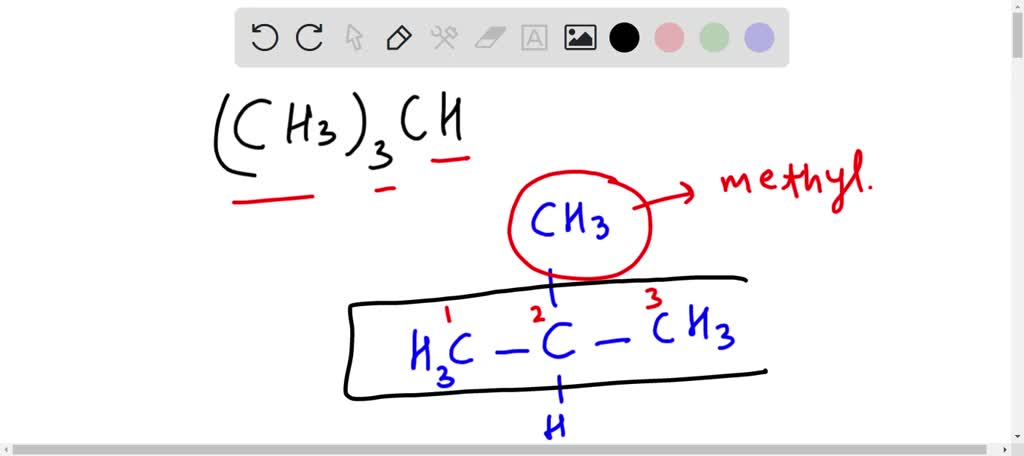 SOLVED: Name the compound, (CH3)3CH