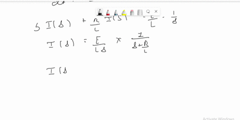kt-the-current-flowing-in-an-electrical-circuit-is-given-by-the-differential-equation-ri-ldi-e-where-el-and-r-are-constant-use-laplace-transforms-t0-solve-the-equation-for-current-given-that-85974