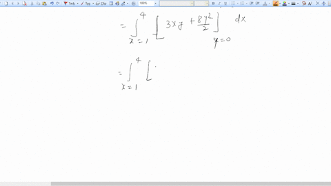 evaluate-the-double-integra-for-the-function-fx-y-and-the-given-region-r-fx-y-3x-8y-r-is-bounded-by-1-4y-0-and-y-1-58296