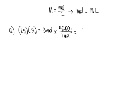 749-calculate-the-grams-of-solute-needed-to-prepare-each-of-the-following-a-200-l-of-a-150-m-naoh-solution-b-400-lof-a-0200-m-kc-solution-c-250-ml-of-a-600-m-hcl-solution-31627
