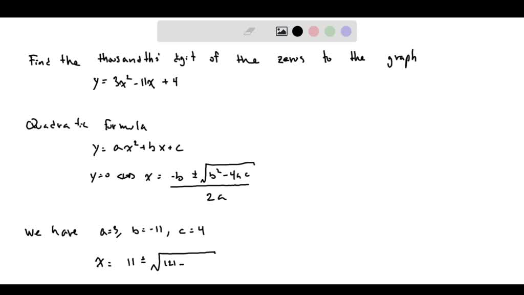 SOLVED: Texts: 19. Recall that the thousandths digit of a decimal ...