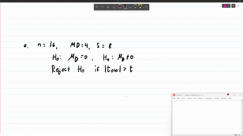 18-a-a-repeated-measures-study-with-a-sample-of-n-16-participants-produces-a-mean-difference-of-md-4-with-a-standard-deviation-of-s-8-use-a-two-tailed-hypothesis-test-with-05-to-determine-wh-69828