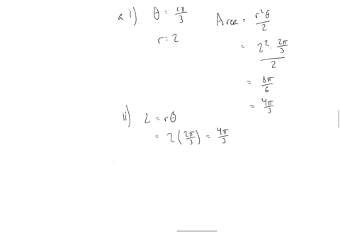 the-diagram-shows-a-circle-with-centre-o-and-radius-rthe-points-a-and-b-lie-on-the-circumference-of-the-circle-letaob-27-f-and-r2cmstatein-terms-3-of-the-area-of-the-sector-aob-ii-the-length-23982