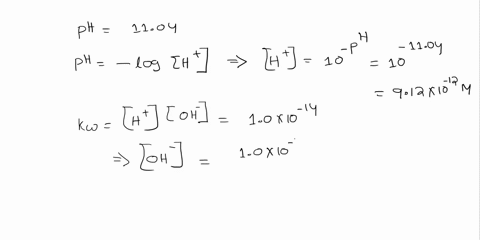 An aqueous solution of a strong base has a pH of 11.04 at 25^∘ C ...