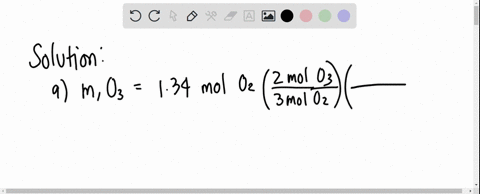 Consider the conversion of oxygen (O2) to ozone (O3), 3 O2