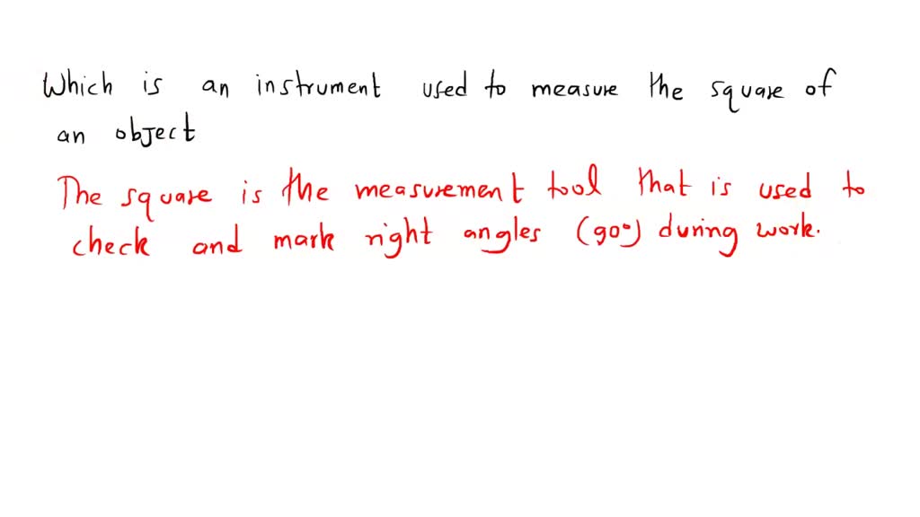 a measure of space an object takes up