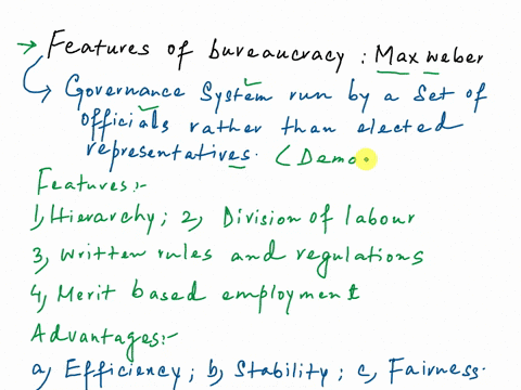 5according-to-max-weber-what-are-the-six-traits-that-define-bureaucracy-what-is-the-advantage-of-this-organizational-form-what-are-several-problems-that-often-go-along-with-it-88423