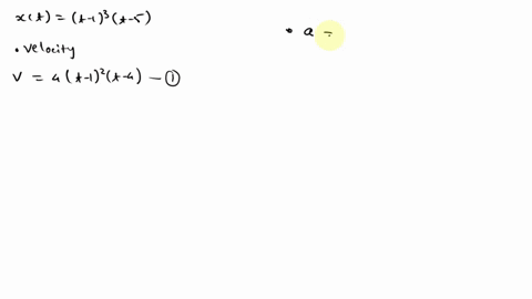 a-particle-moves-along-the-x-axis-so-that-at-time-t-0-is-given-by-xt-t-13t-5-on-which-of-the-following-intervals-is-the-particle-always-moving-to-the-right-58133