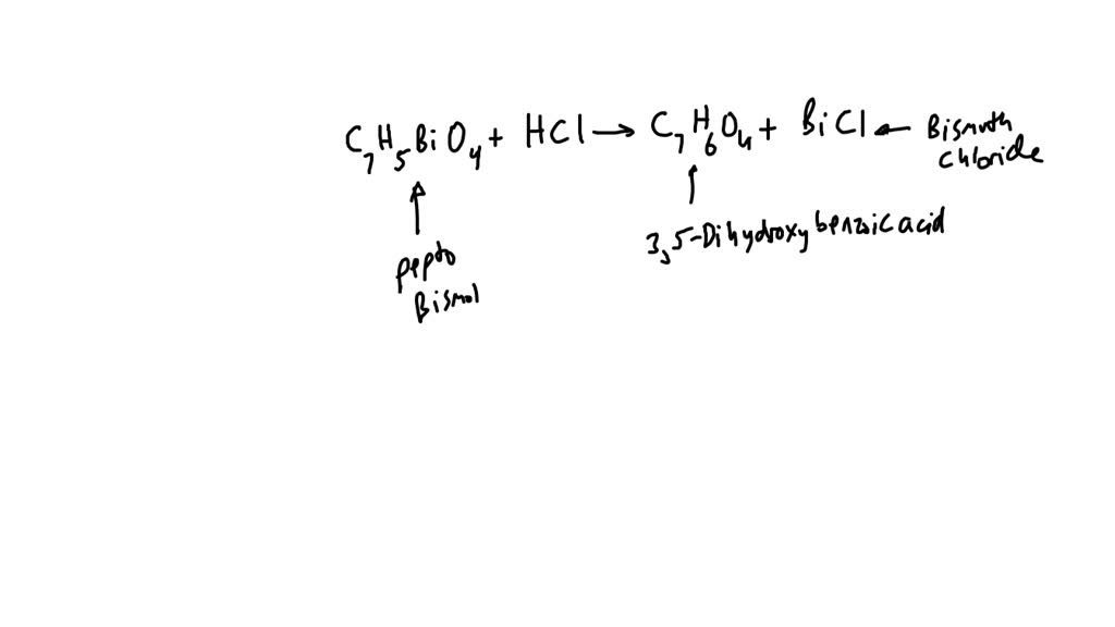 SOLVED Write out the chemical reaction that will take place in your