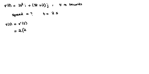 a-particle-moves-in-a-2d-plane-its-position-vector-is-given-by-rt-2t2i-3t-2j-where-t-is-time-in-seconds-find-the-speed-of-the-particle-at-time-t-2s-a-85-b-113-c-161-d-102-48298