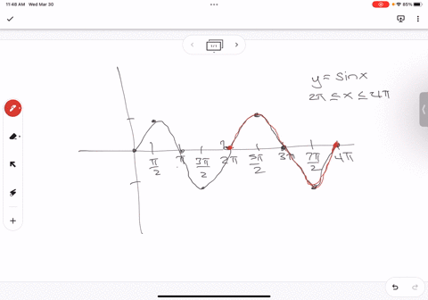 on-the-graph-of-fx-sin-x-and-the-domain-2pi-less-than-or-equal-to-x-less-than-4pi-for-which-of-the-following-interval-is-fx-strictly-increasing-choose-all-correct-answers-86403