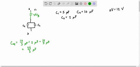 take-c1500-f-c2100-f-and-c3200-f-if-12-v-is-applied-the-system-shown-in-the-figure-find-a-15-pts-the-equivalent-capacitance-eq-of-the-capacitors-b-5-pts-the-voltage-v3-across-c3-c-5-pts-the-38326
