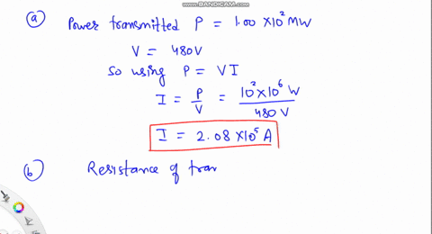 a-what-current-is-needed-to-transmit-100-times-102-mathrmmw-of-power-at-480-mathrmv-b-what-power-is-99357