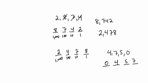 6. The given digits are 1,2,4,5,7 and 8 . (a) What is the largest 6 ...