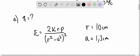 an-electric-dipole-is-formed-from-two-charges-qq-spaced-130-cm-apart-the-dipole-is-at-the-origin-oriented-along-the-y-axis-the-electric-field-strength-at-the-point-xy0cm10cm-is-370-nc-a-what-08165