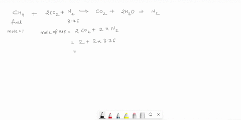 thermodynamics-2-determine-the-air-fuel-ratio-on-both-a-molar-and-mass-basis-for-the-complete-combustion-of-methane-ch4-with-a-the-theoretical-amount-of-air-b-150-theoretical-air-50-excess-a-24004