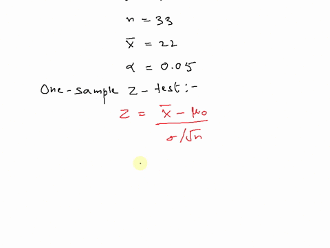 a-sample-mean-sample-size-and-population-standard-deviation-are-provided-below-use-the-one-mean-z-test-to-perform-the-required-hypothesis-test-at-the5-significance-level-x22-n33-7-h0-25-ha-2-30453