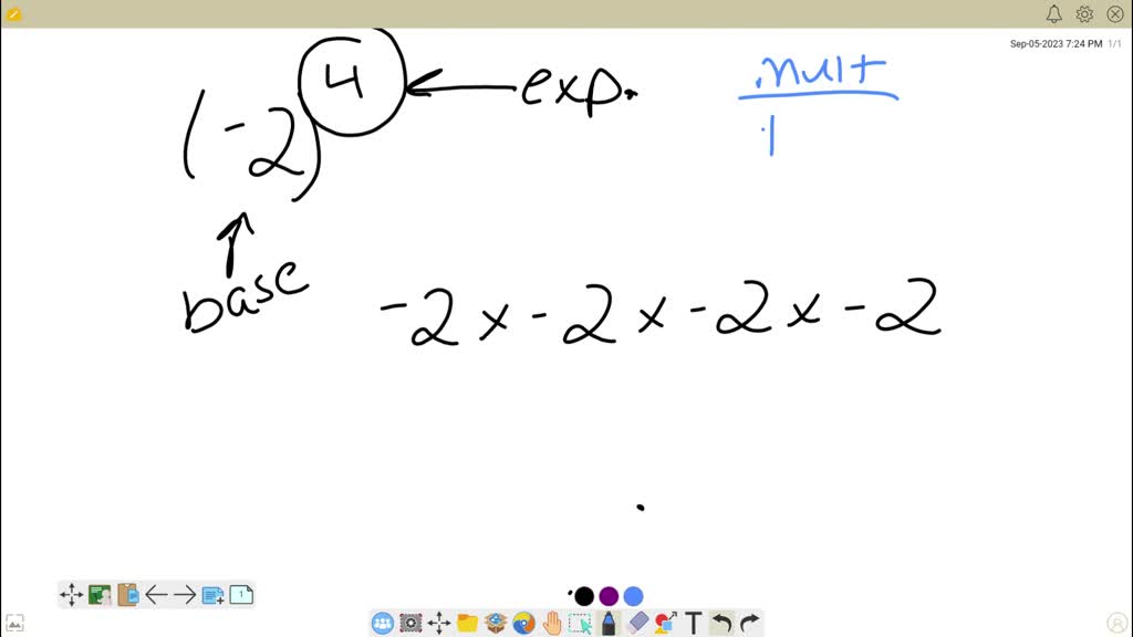 SOLVED 2 To The 4th Power