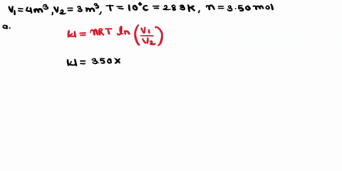 an-ideal-gas-undergoes-isothermal-compression-from-an-initial-volume-of-400-mathrmm3-to-a-final-vo-3-97496