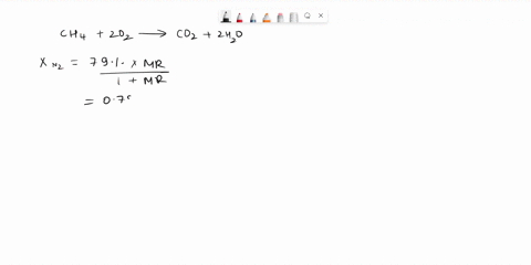 calculate-the-adiabatic-flame-temperature-attained-when-methane-at-298k-is-combusted-a-with-oxygen-in-the-molar-ratio-airch4-9524-assume-that-co2-and-h2o-are-the-products-of-the-combustion-t-55502