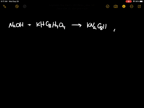 determine-how-many-moles-of-naoh-are-required-to-neutralize-a-solution-containing-1355-g-of-khc8h4o4-khp-dissolved-in-75-ml-of-distilled-water-keep-in-mind-molar-mass-khp-20422-gmol-28785