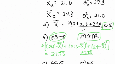 a-random-sample-of-five-observations-from-three-normally-distributed-populations-produced-the-following-data-you-may-find-it-useful-to-reference-the-f-table-treatments-a-b-c-15-22-17-23-28-2-04714