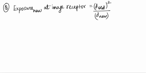an-x-ray-examination-calls-for-100-kvp-and-30-mas-and-is-made-at-a-sid-of-210-cm-the-exposure-at-the-image-receptor-is-016-mgy-if-the-same-technique-is-used-at-a-sid-of-240-cm-what-will-be-t-00059