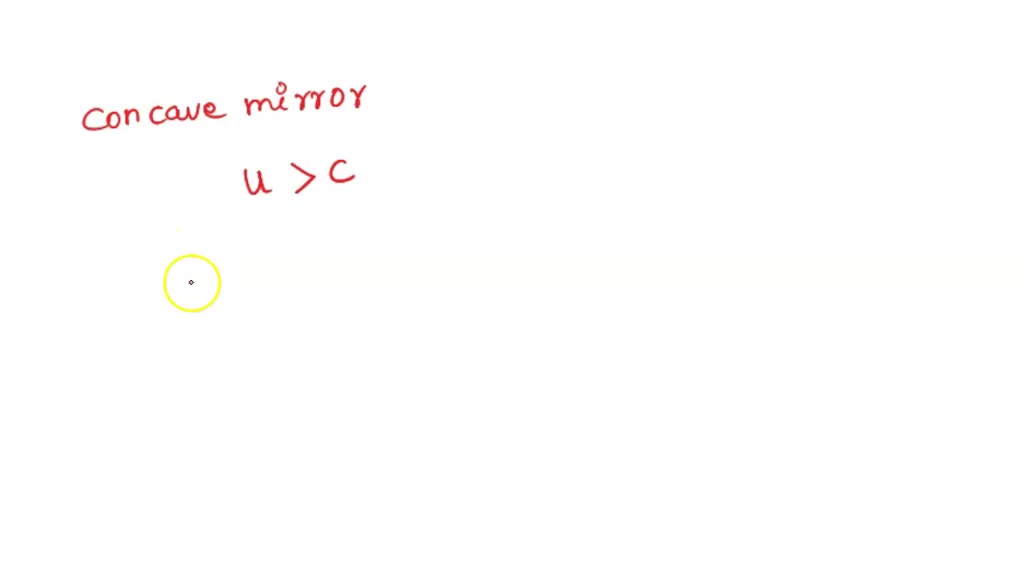 SOLVED The focal length of a convex mirror is negative; What does this