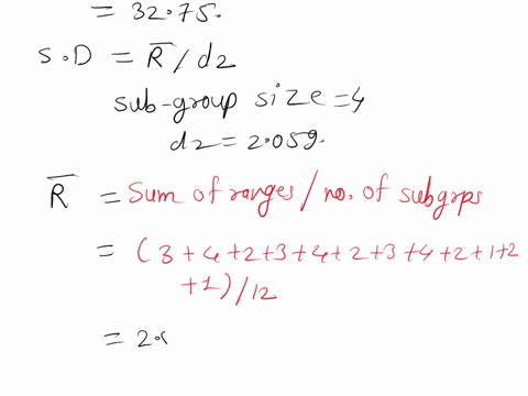 the-data-below-are-xand-r-values-for-12-samples-subgroups-of-size-n-4-they-were-taken-from-a-process-producing-bearings-the-measurements-are-made-on-the-inside-diameter-of-the-bearing-use-2-20192