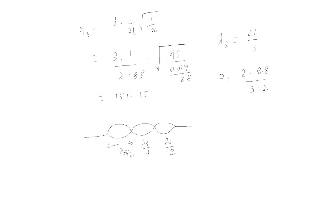 solved-stretched-string-fixed-at-each-end-has-mass-of-47-0-and-length