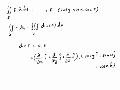 use-the-divergence-theorem-evaluate-the-surface-integral-nds-where-f-cos-y-sin-cos-2-and-is-the-surface-of-y-4-el-2-49356
