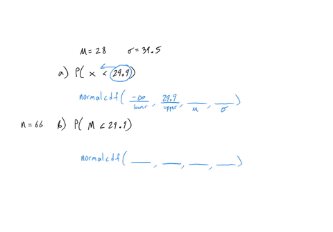 a-population-of-values-has-a-normal-distribution-with-28-and-395-a-find-the-probability-that-a-single-randomly-selected-value-is-less-than-299-round-your-answer-to-four-decimal-places-px-299-18262